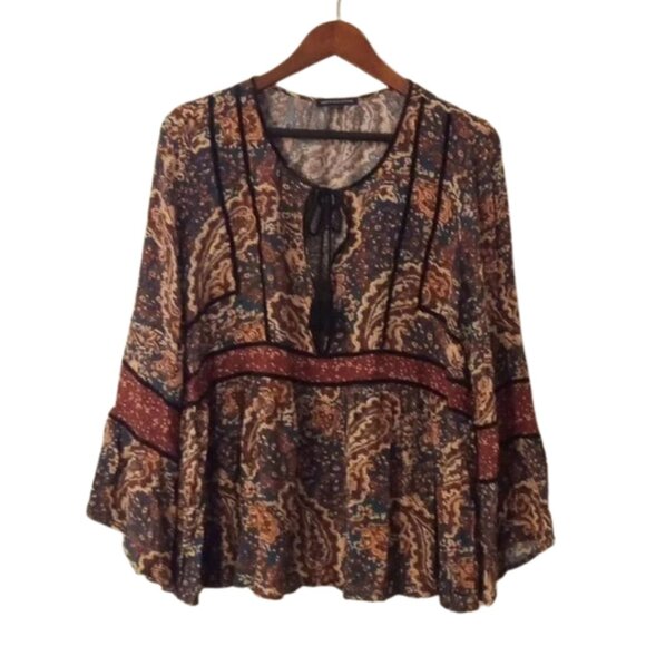 American Eagle Boho Top - Picture 1 of 5